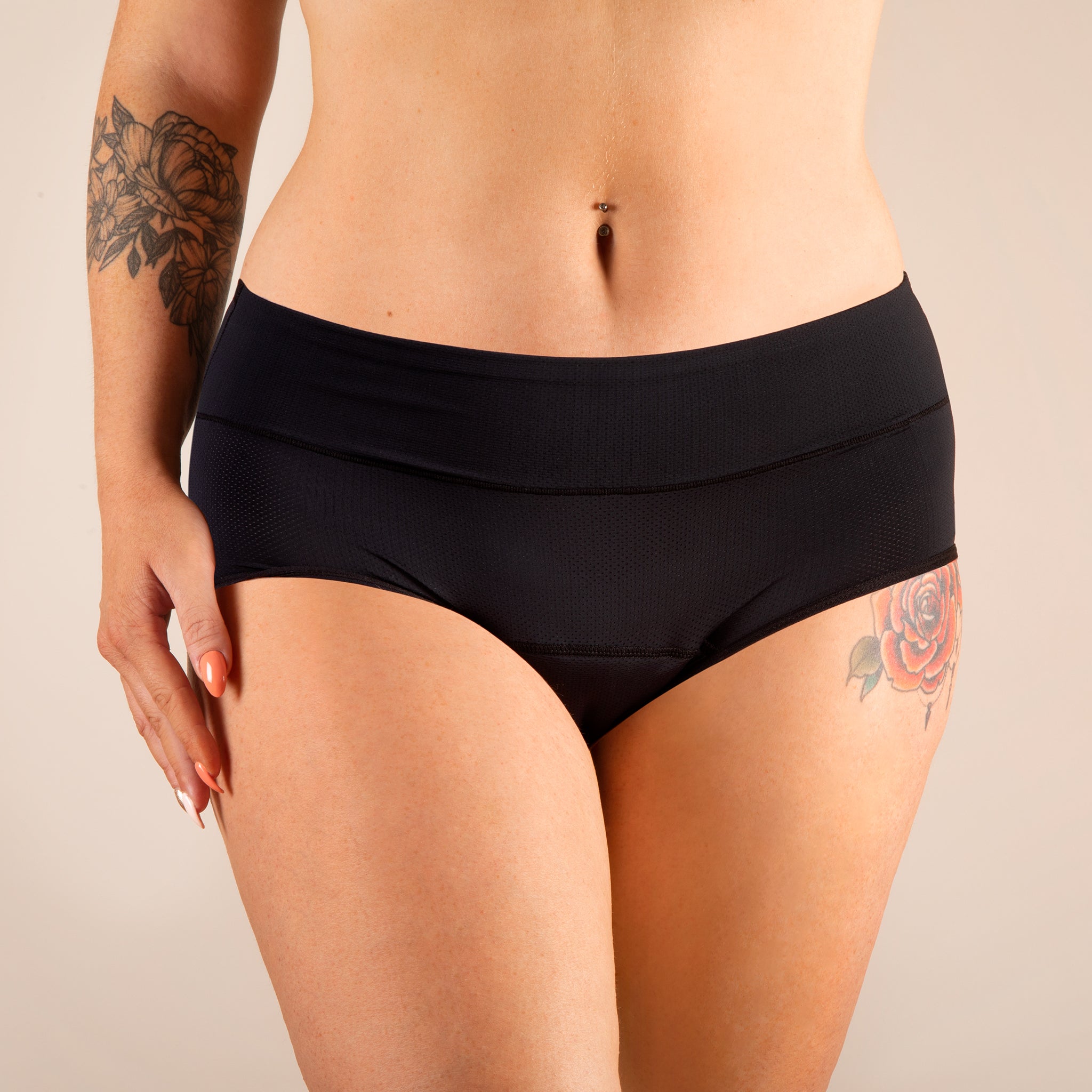 Culotte Menstruelle Respirante Céleste