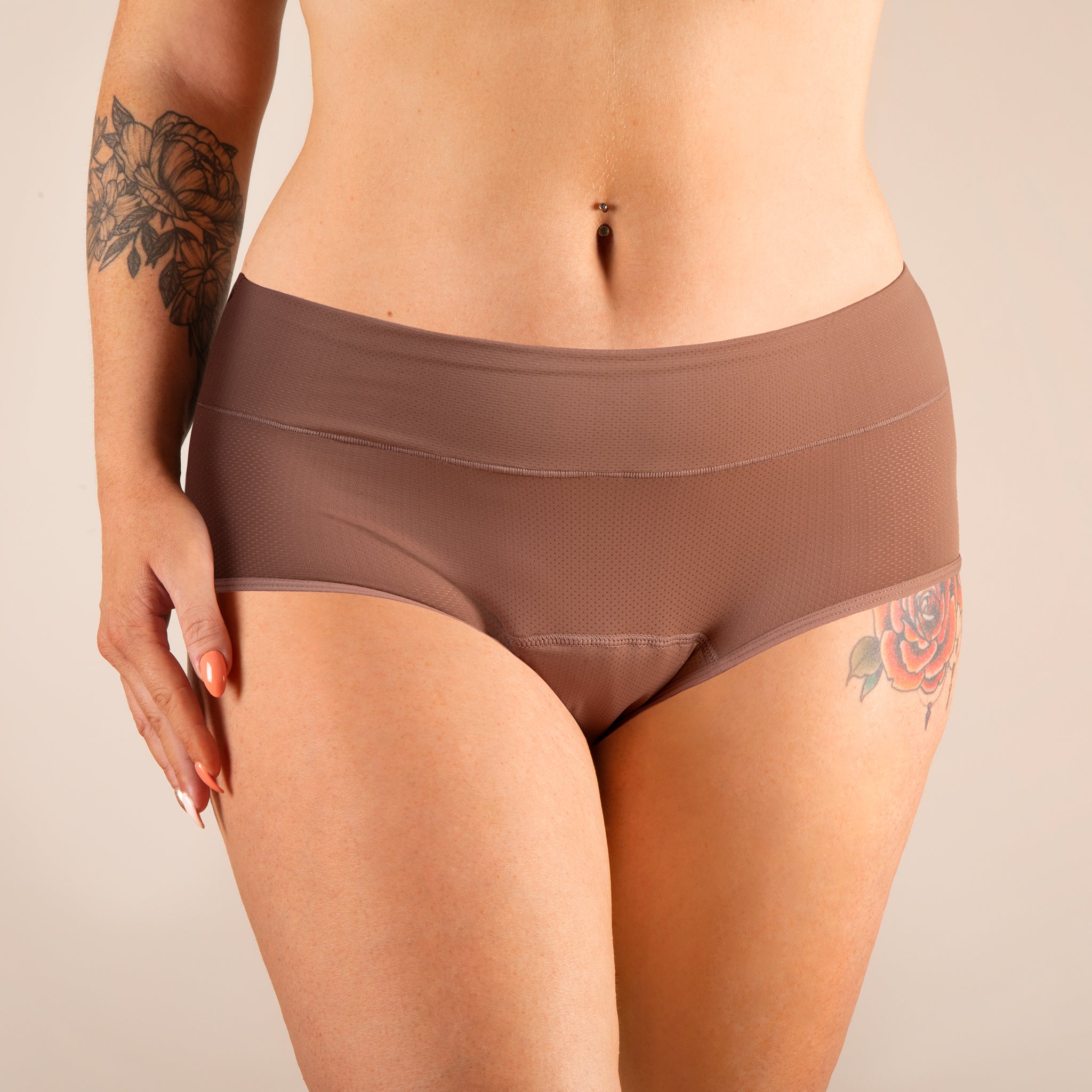 Culotte Menstruelle Respirante Céleste