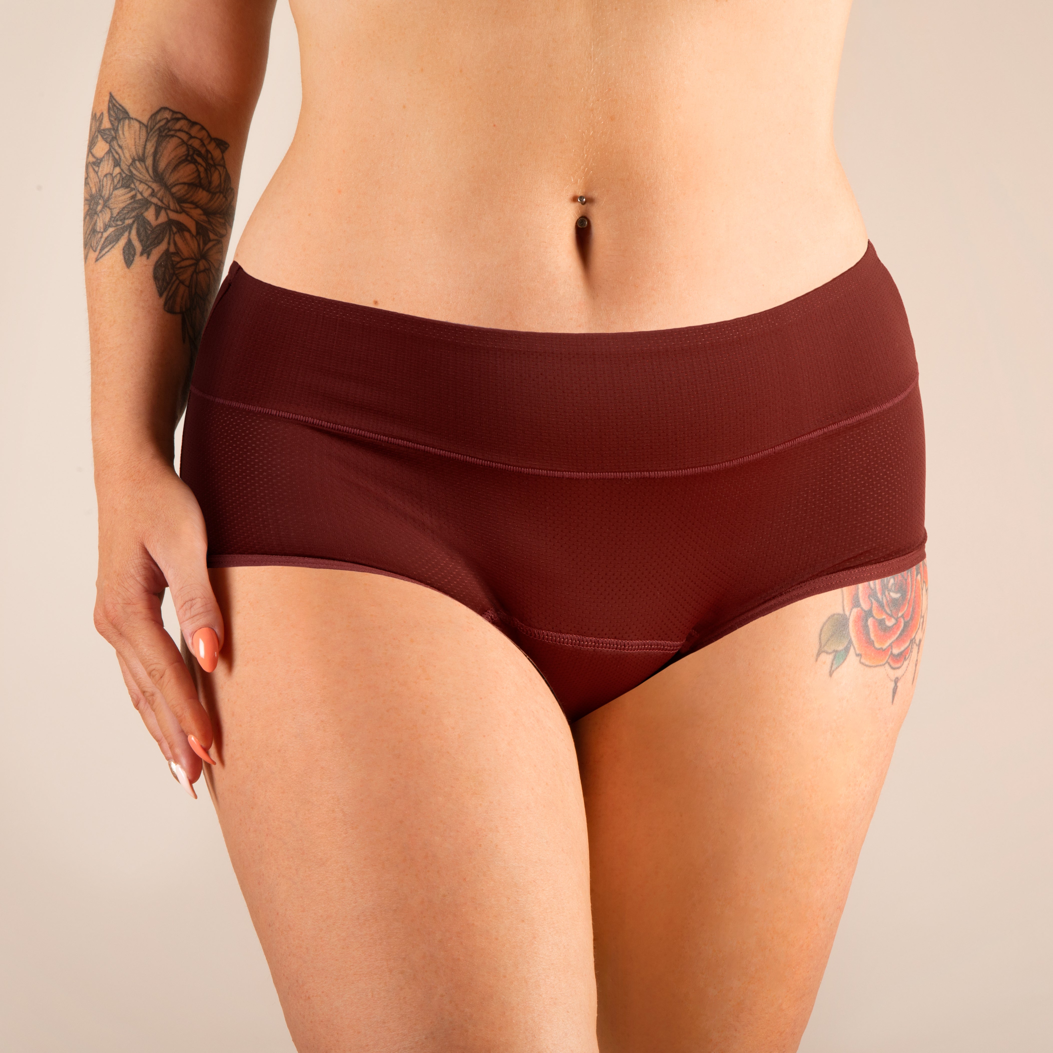 Culotte Menstruelle Respirante Céleste