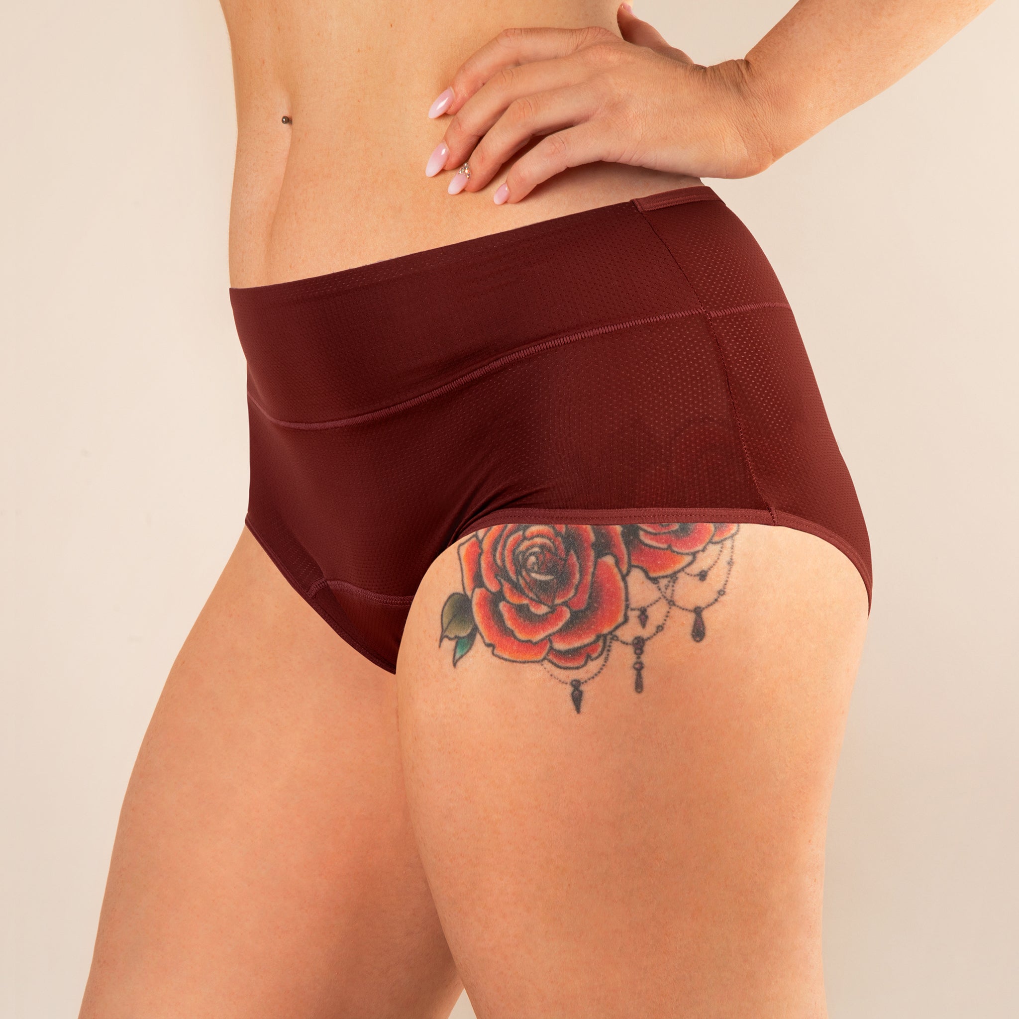 Culotte Menstruelle Respirante Céleste