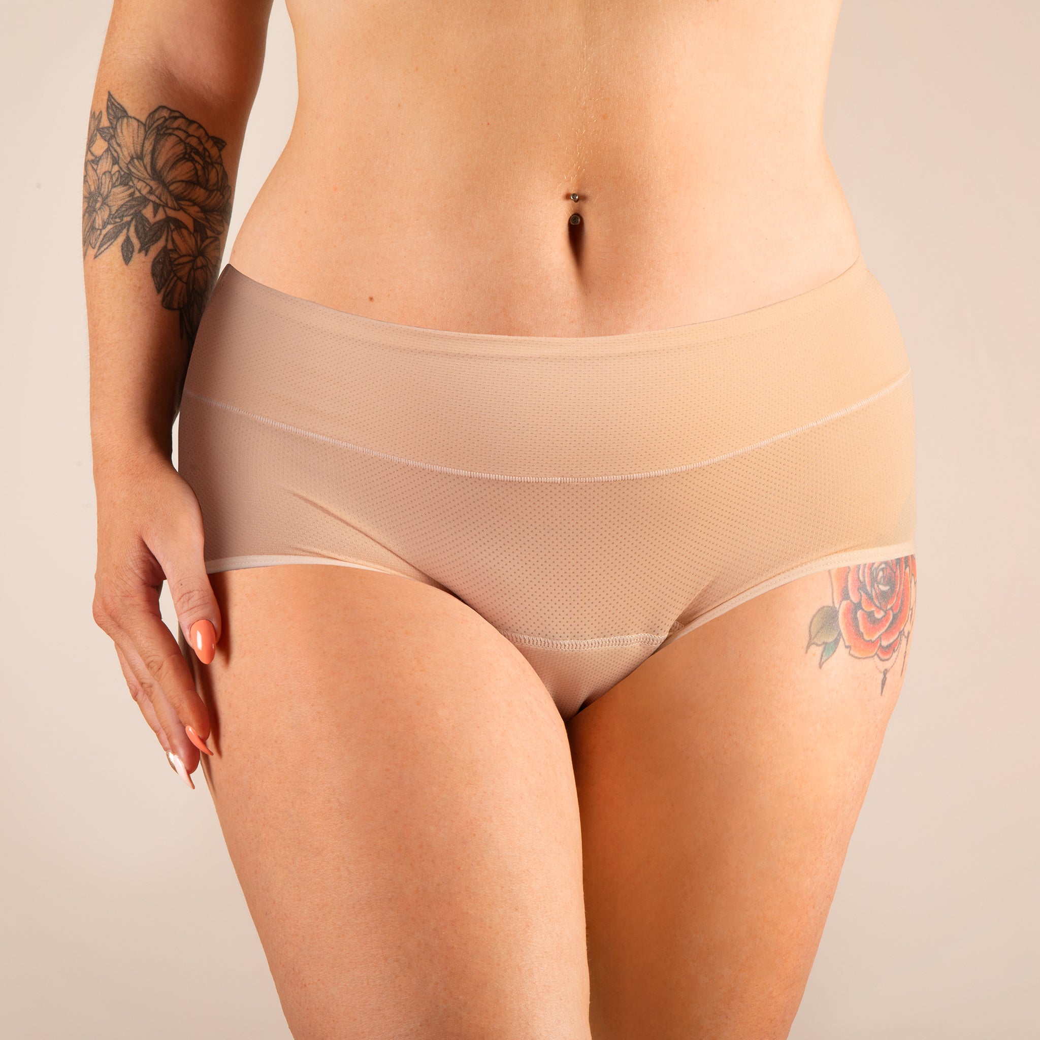 Culotte Menstruelle Respirante Céleste