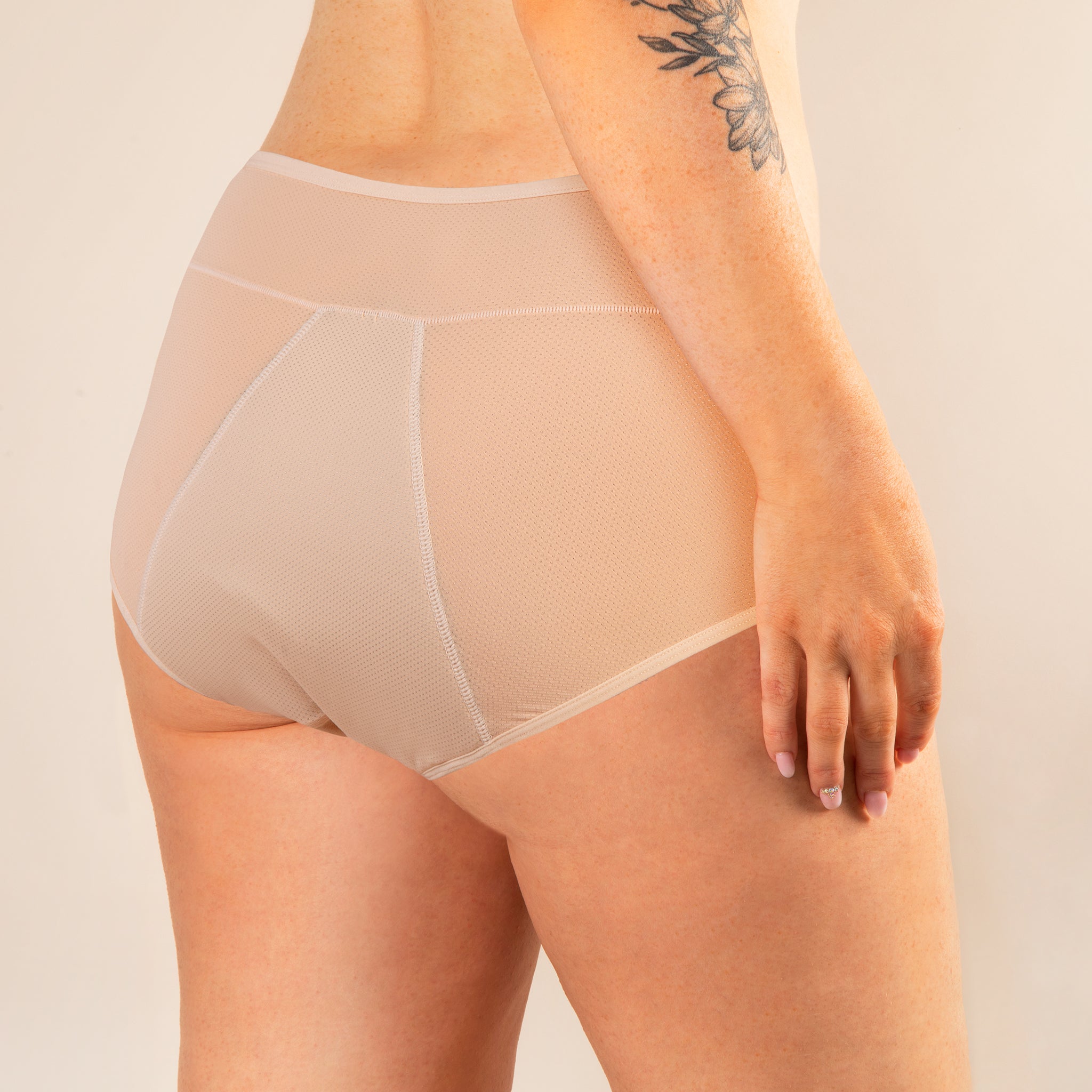Culotte Menstruelle Respirante Céleste