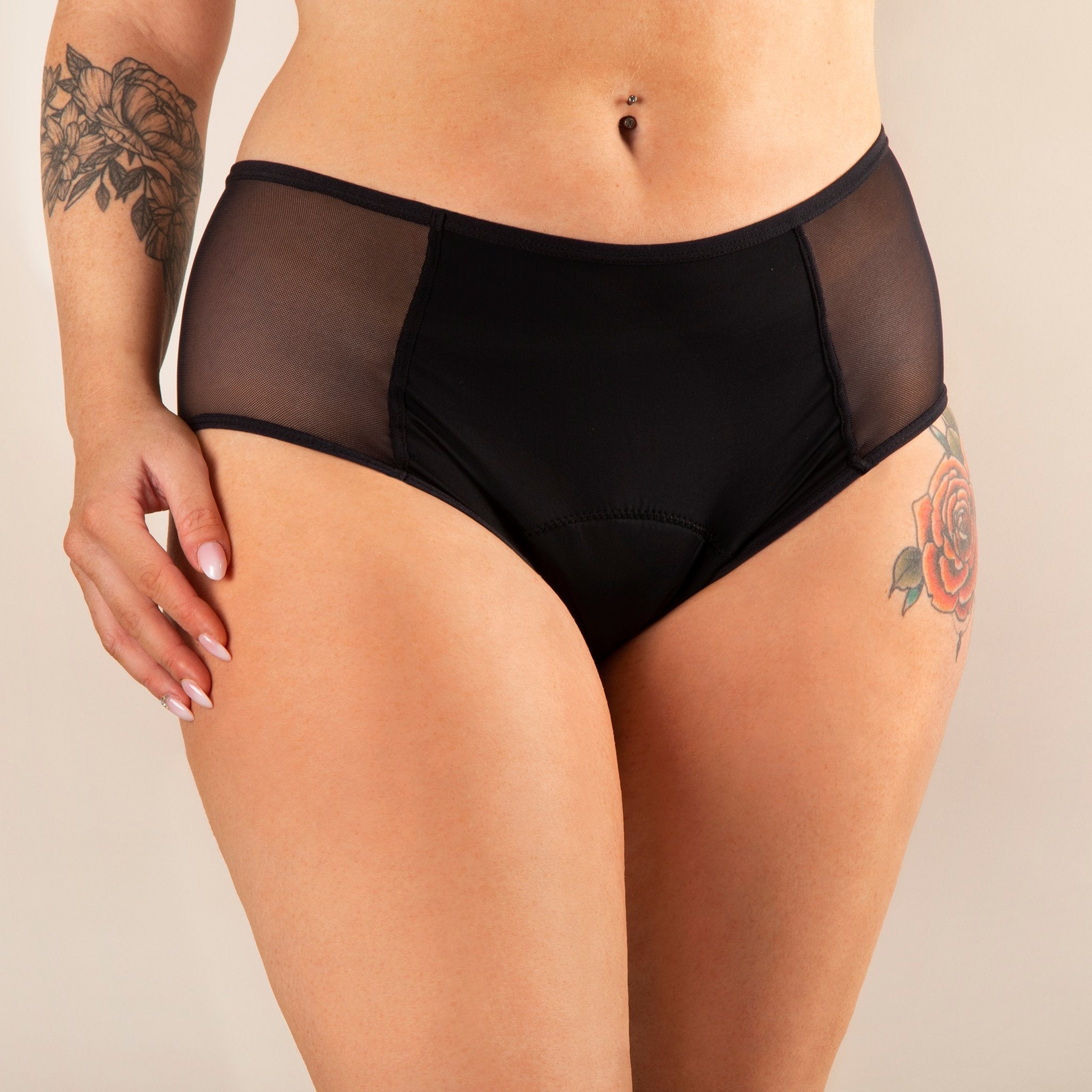 Culotte Menstruelle gainante Clara (taille haute)