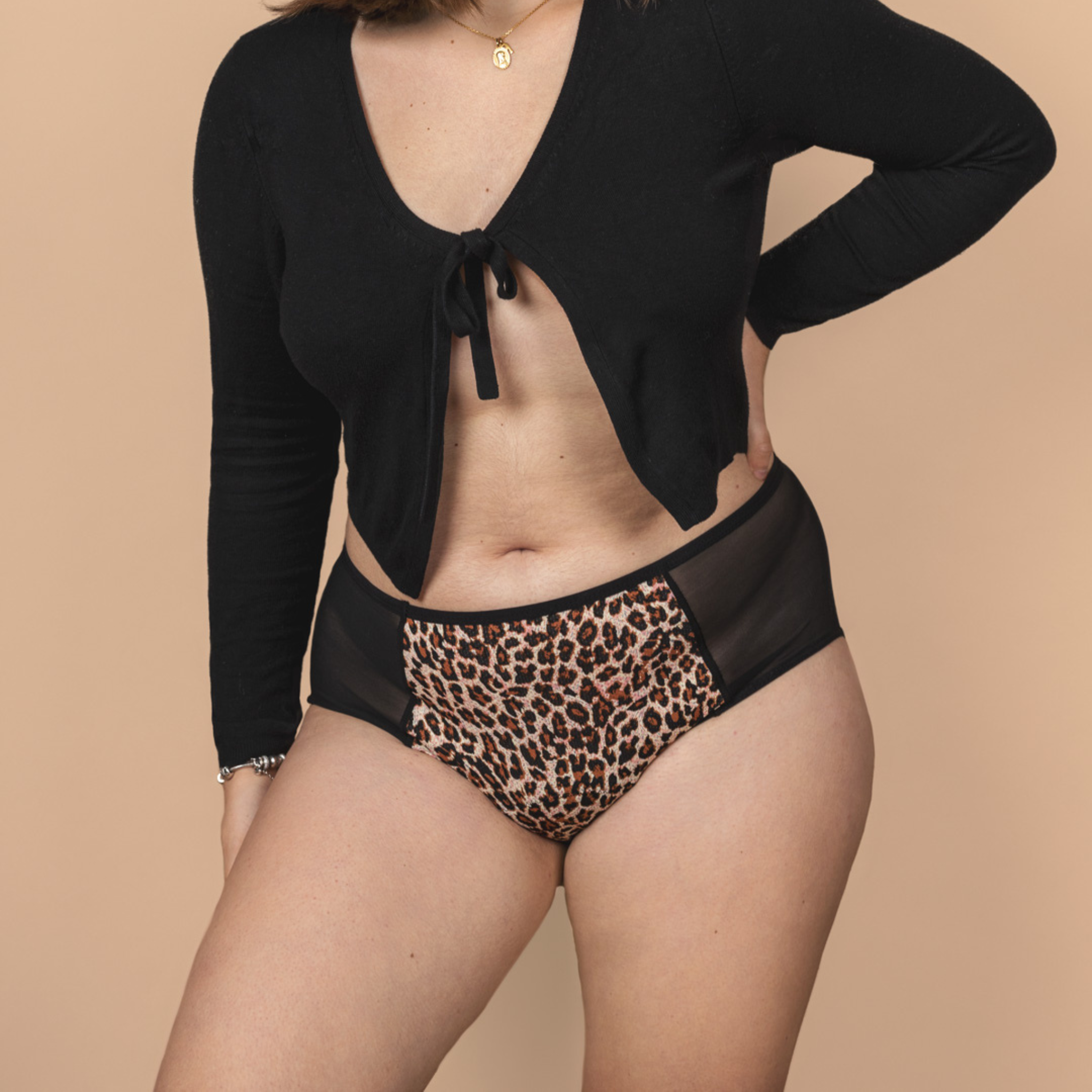 Culotte Menstruelle gainante Clara (taille haute)