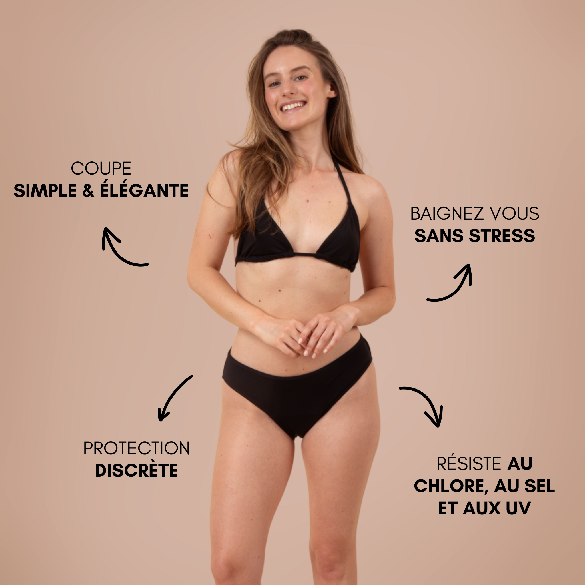 Maillot de bain menstruel Nora