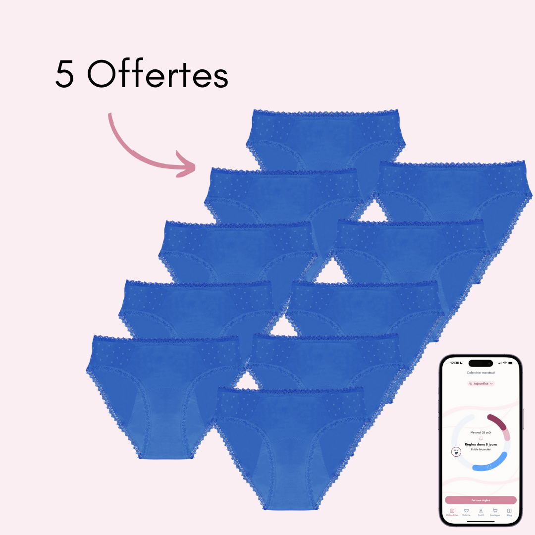Culotte Menstruelle Manon - Edition Limitée