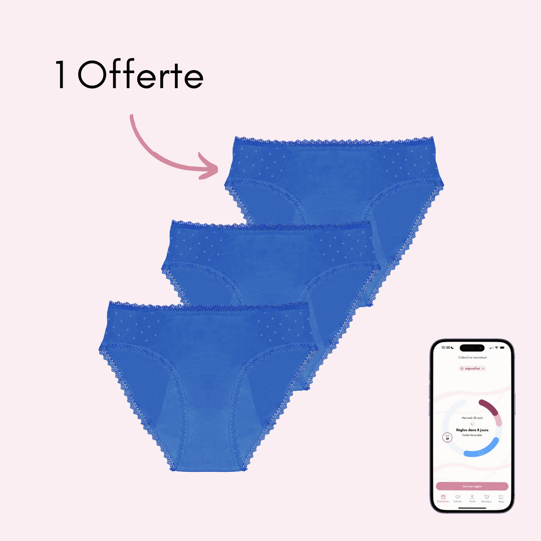 Culotte Menstruelle Manon - Edition Limitée