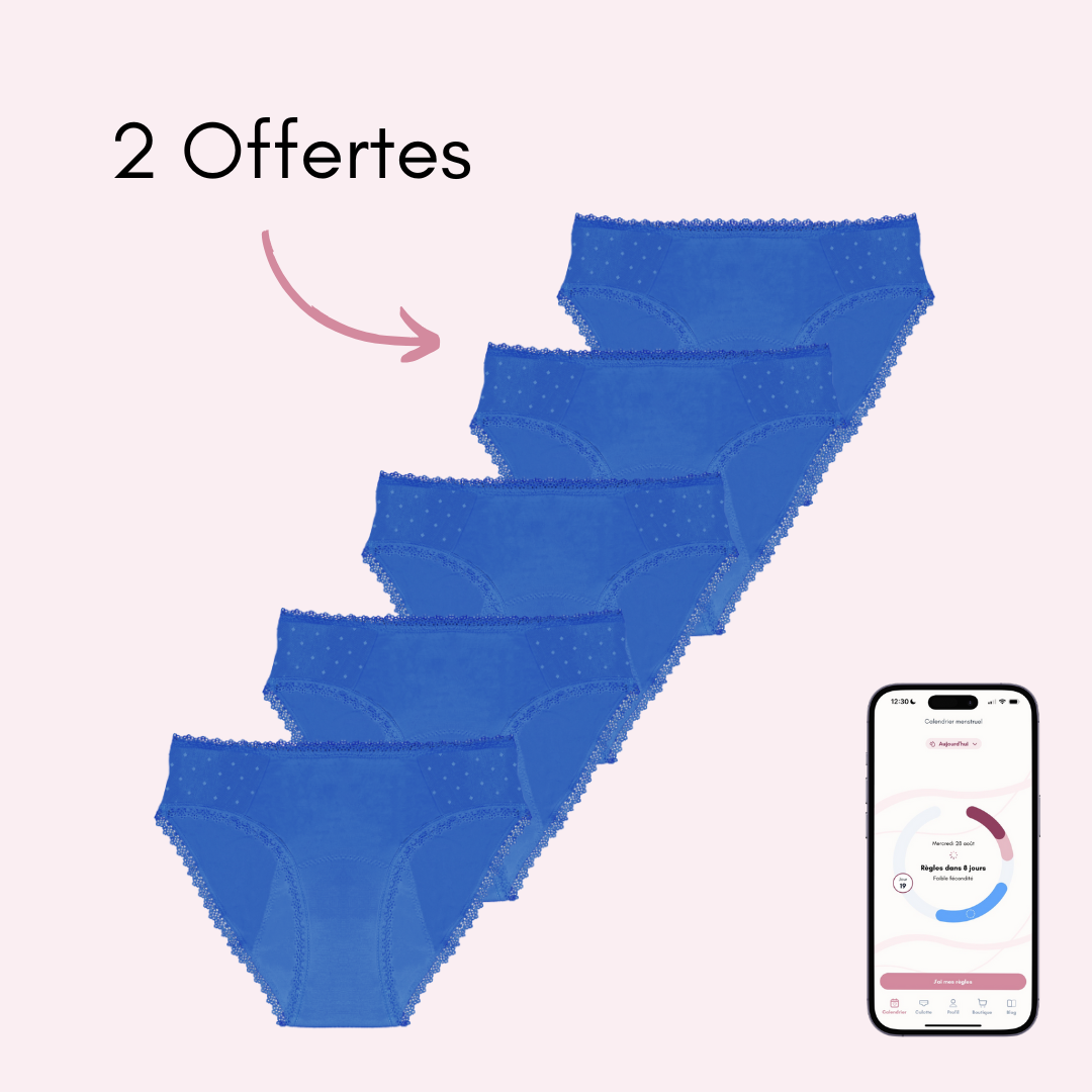 Culotte Menstruelle Manon - Edition Limitée